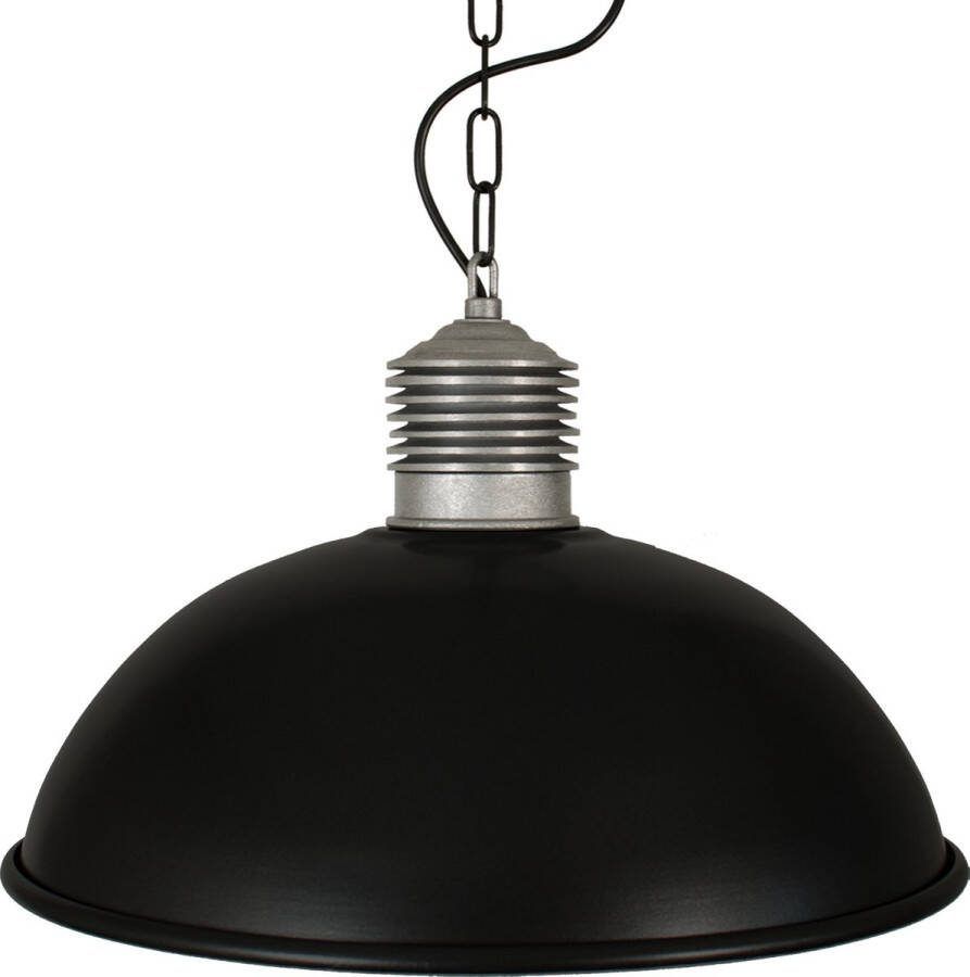 KS Verlichting Hanglamp Industrieel II Zwart