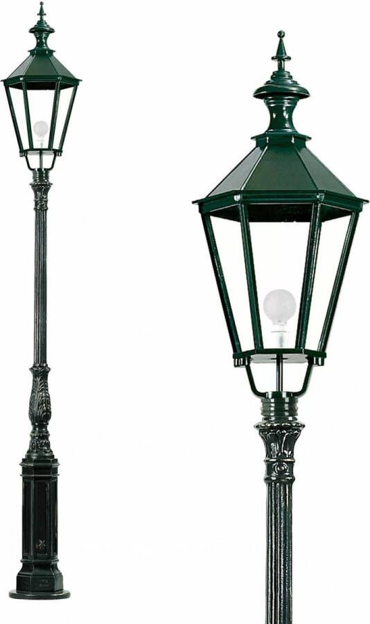 KS Verlichting Innsbruck tuinlamp groen lantaarnpaal klassieke lantaarn