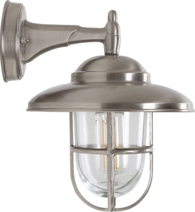 KS Verlichting Monte Nikkel wandlamp buitenlamp