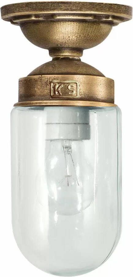 KS Verlichting Plafondlamp One-Eighty brons