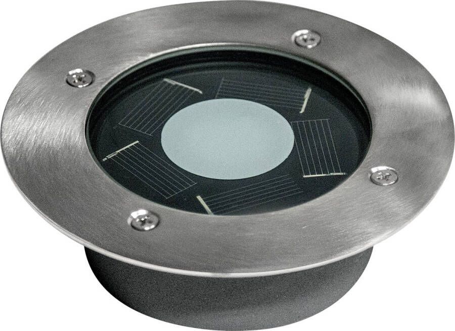 KS Verlichting Puck grondspot solar tuinverliching op zonneenergie led