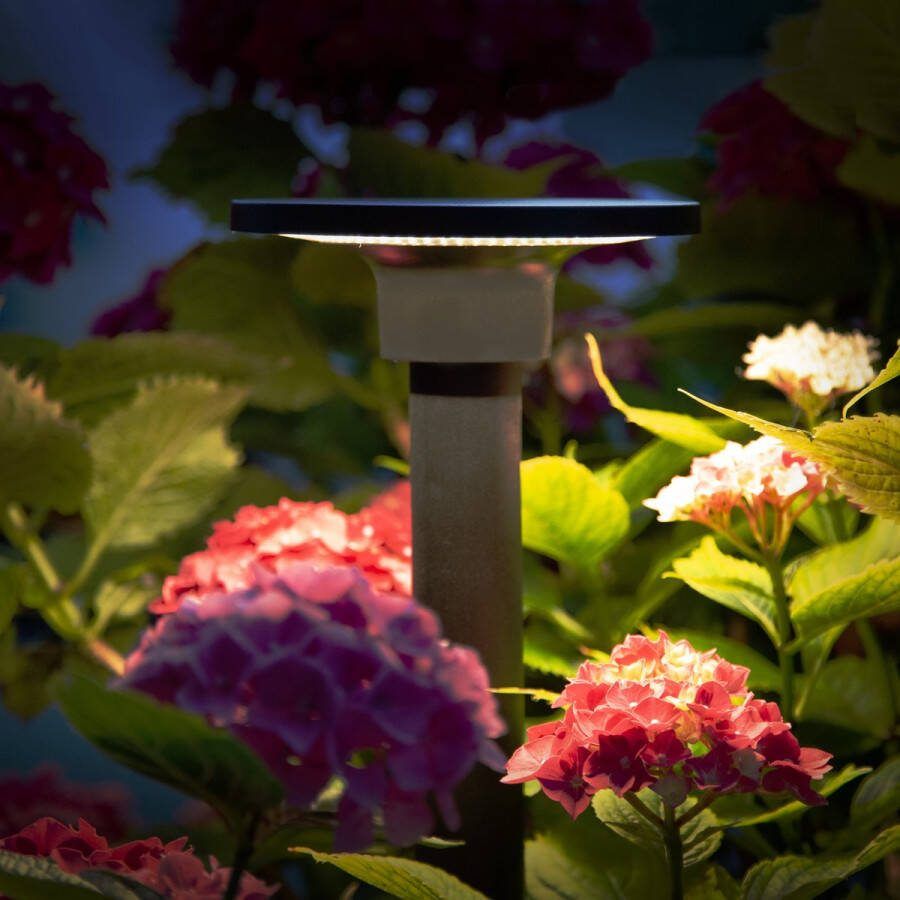 KS Verlichting Shuttle Tuinlamp LED Spike Zwart set van 3