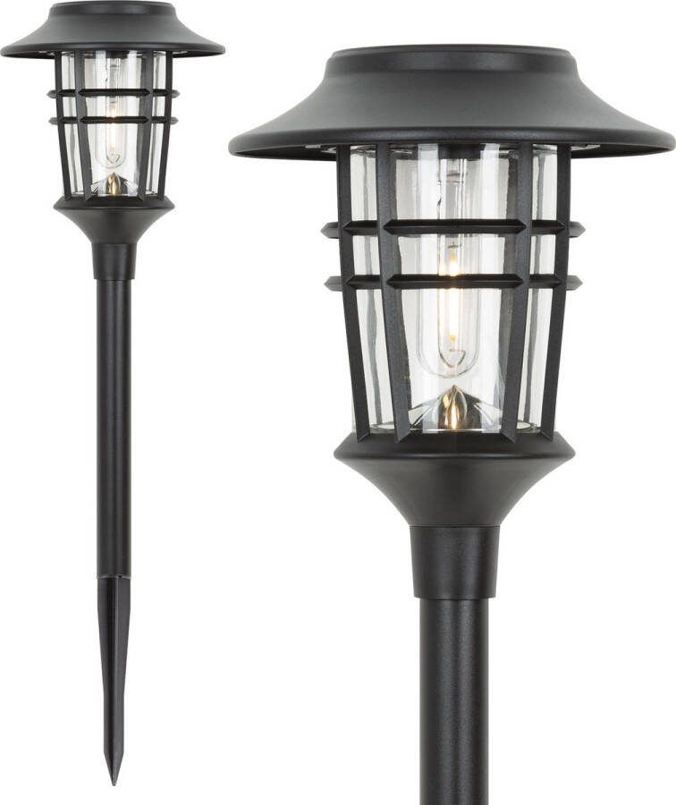 KS Verlichting Solar Del Sol set à 4 stuks prikspots tuinspots tuinverlichting op zonne-energie Solar LED spots