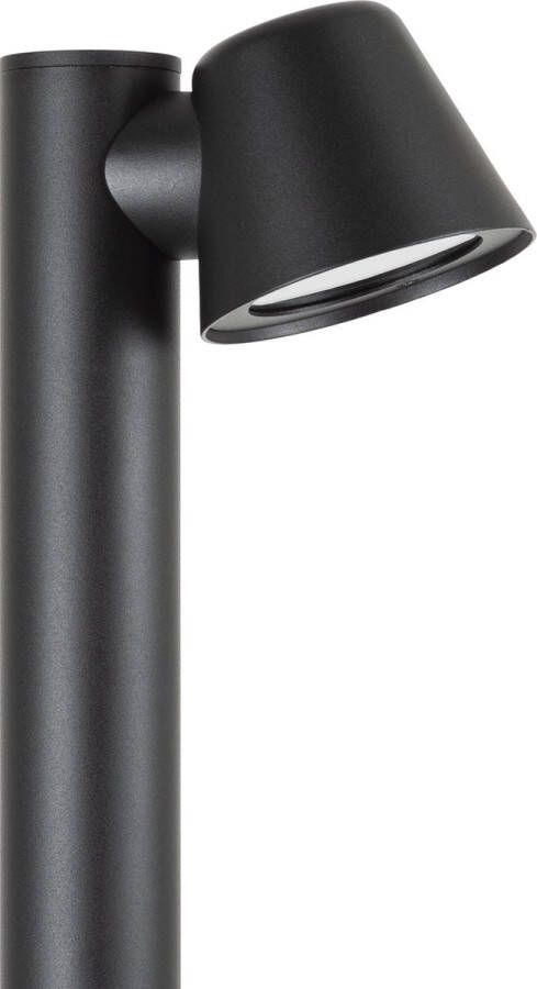 KS Verlichting Vita Cup sokkellamp zwart stoer design modern eyecatcher