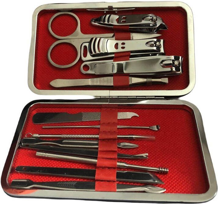 Kuch Professionele Manicure En Pedicure Set Manicureset Pedicureset Nagel Verzorging 13 Delig