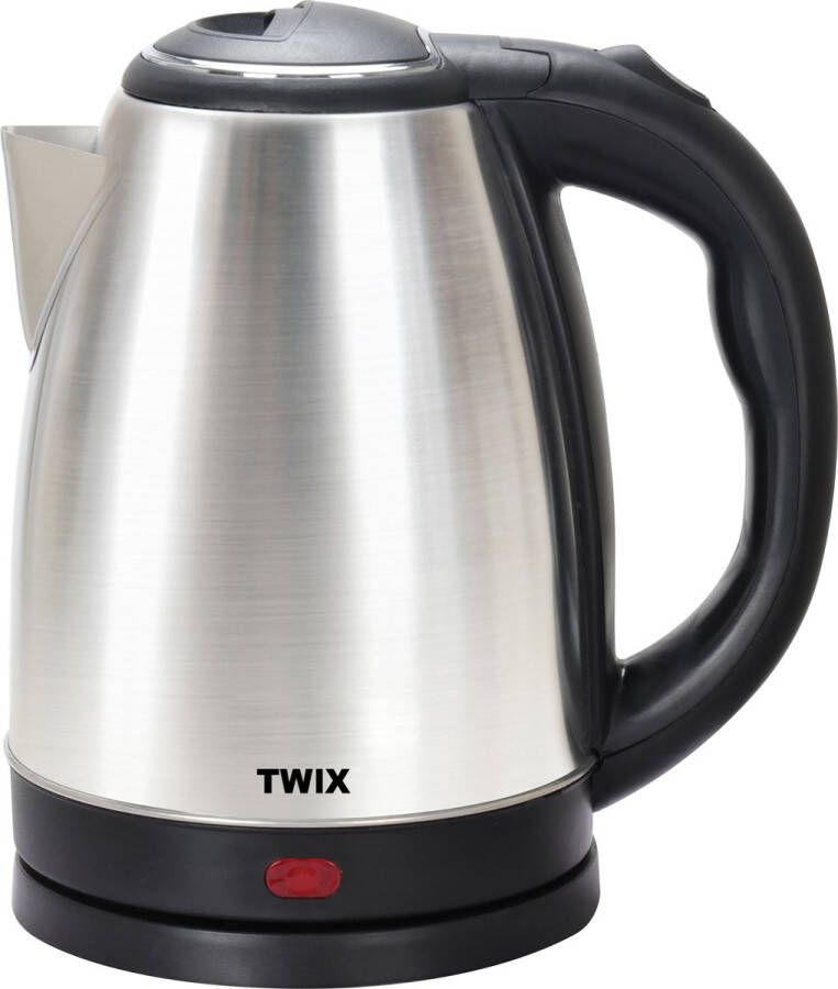 Kumtel HMKT-08 Elektrische Waterkoker Retro Waterkokers 1 8L 1500W Grijs