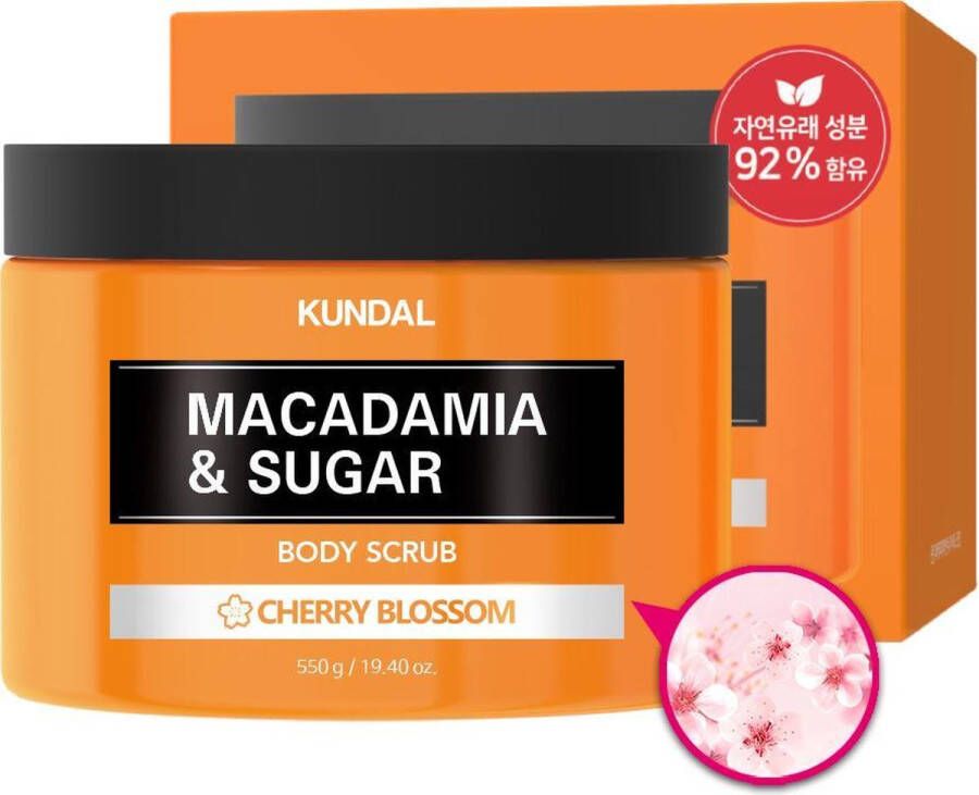 Kundal [ ] Sugar Body Scrub 550g Cherry Blossom