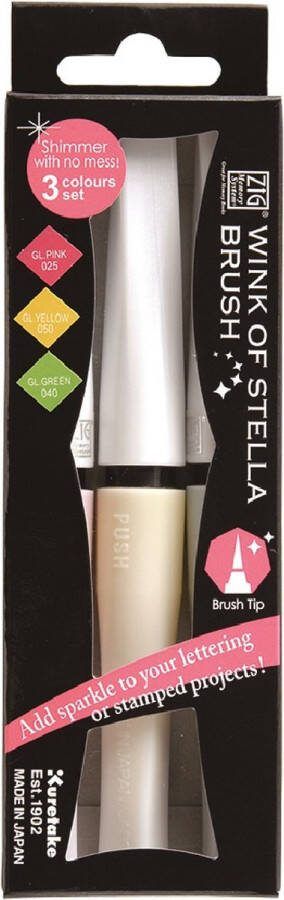 Kuretake Wink of Stella Glitter Brush Pen Pretty Garden