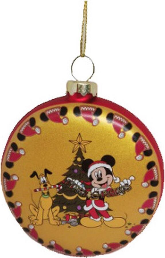 Kurt S. Adler Ornament disney Mickey&Pluto glas h10 cm