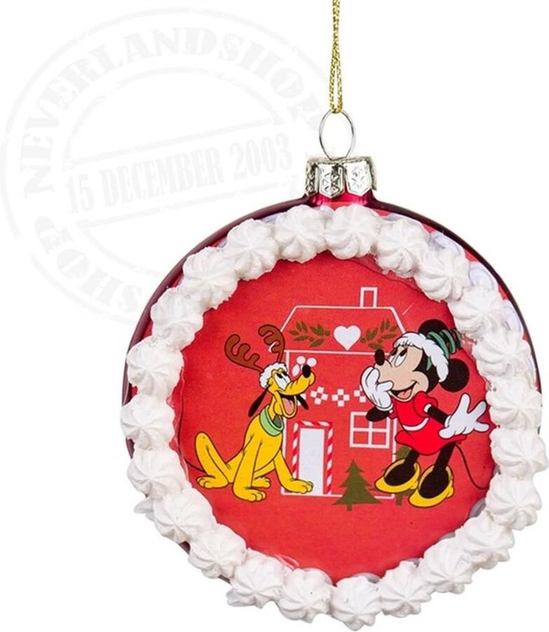 Kurt S. Adler Ornament disney Mickey&Pluto glas h9 cm
