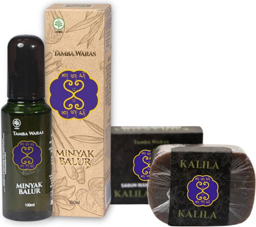 Kutus Minyak Olie & Zeep set voor Lichaam & Haar Olie Massage Olie Etherische olie Kruiden olie