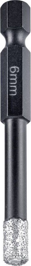 KWB HM Fliesenbohrer 6-Kant 6 mm 500306 Tegelboor 1 4 (6.3 mm) Zeskant schacht 1 stuk(s)