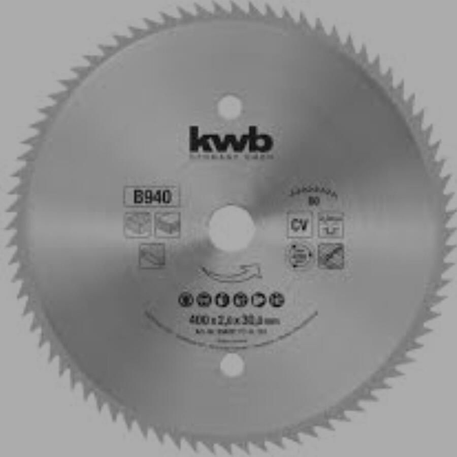 KWB Cirkelzaagblad 400 x 30 mm 1 stuk