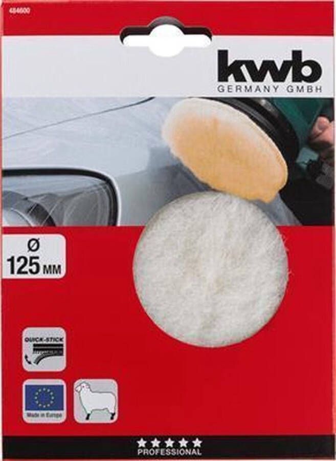 KWB polijstvacht lamsvel quick stick 4846