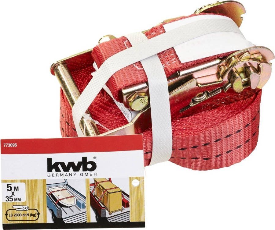KWB Spanband Met Ratel 5m x 35mm