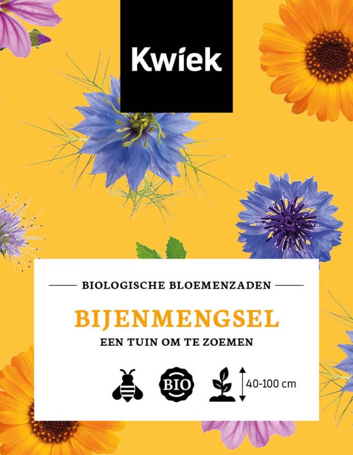 Kwiek Biologische Bijenmengsel zaden Uitdeelzakjes (25 stuks)