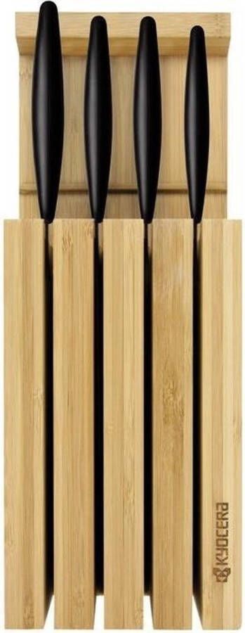 Kyocera Messenblok voor 4 messen bamboe