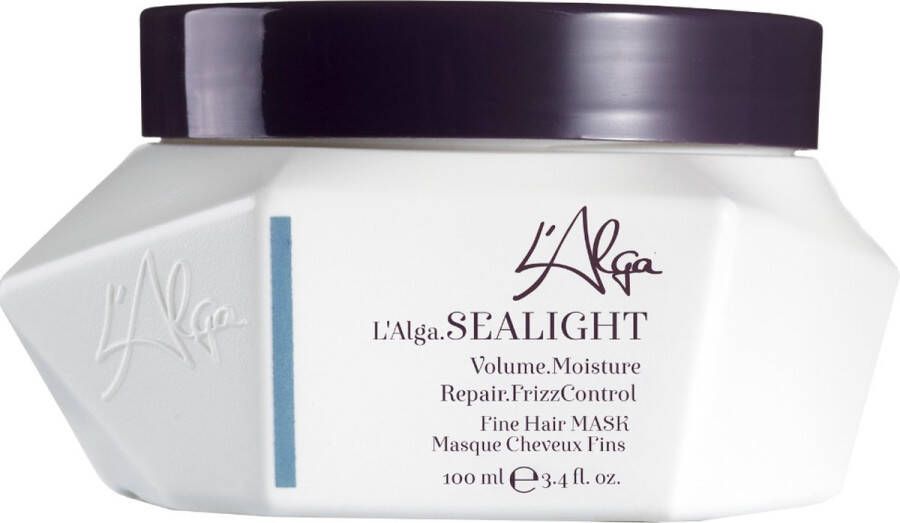 L' Alga L'Alga SeaLight Masker 100 ml Haarmasker beschadigd haar