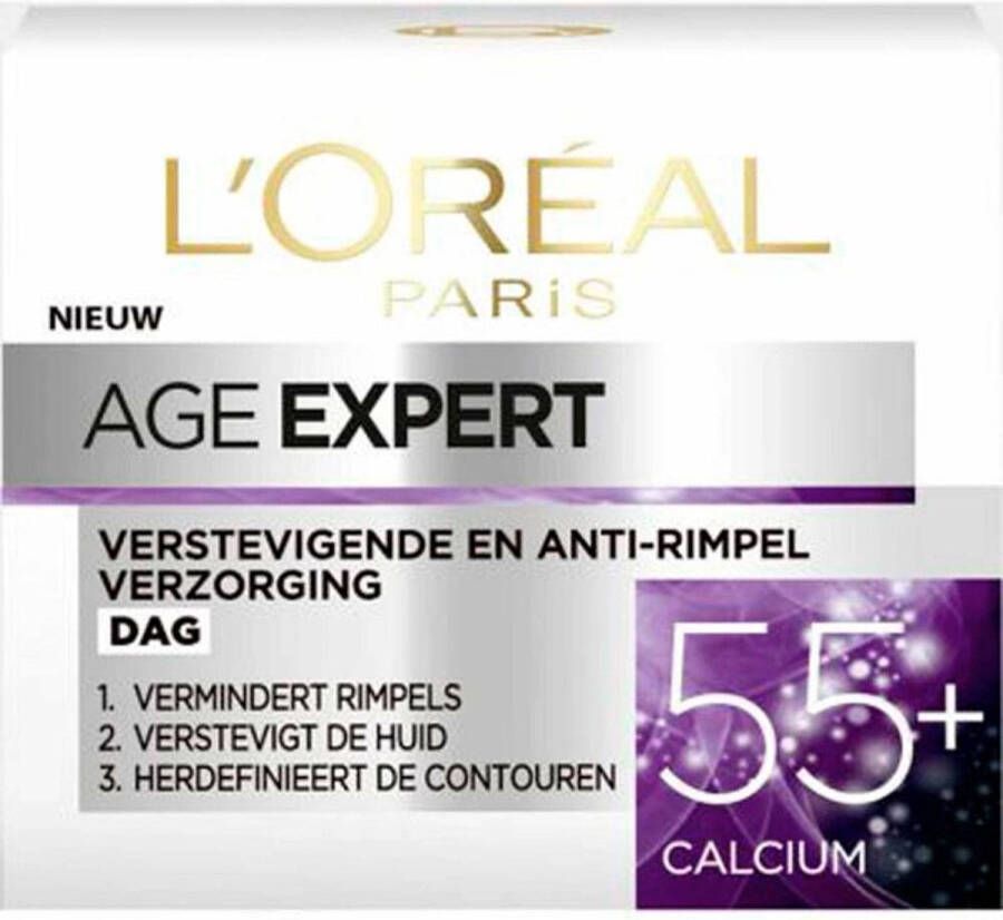 L Oréal Paris L'Oréal Paris Age Expert 55+ Anti Rimpel Dagcrème 50ml Verstevigend