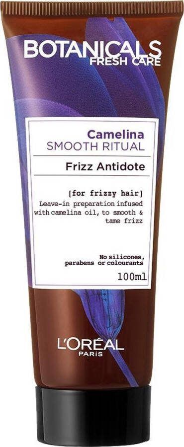 L Oréal Paris L'Oréal Paris Botanicals Camelina Smooth Ritual Haarcrème 100 ml Pluizig Haar