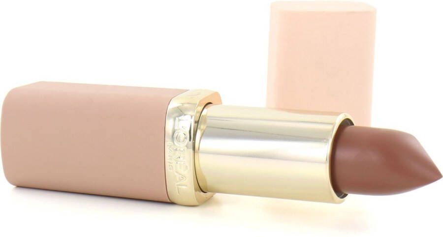 L Oréal Paris L'Oréal Paris Color Riche Free the Nudes Lippenstift – 10 No Pressure – Bruin Nude Matte Lipstick – 3 9 gr.