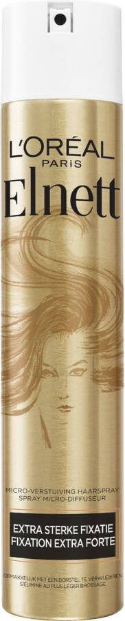 L Oréal Paris L'Oréal Paris Elnett Satin Extra Sterke Fixatie Haarlak 6 x 200ml