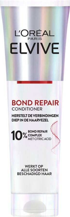 L Oréal Paris L'Oréal Paris Elvive Bond Repair Conditioner Voor beschadigd haar 150ml