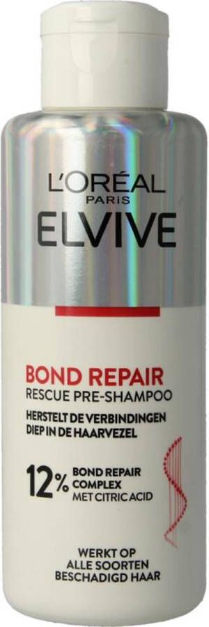 L Oréal Paris L'Oréal Paris Elvive Bond Repair Pre Shampoo Voor beschadigd haar 200ml