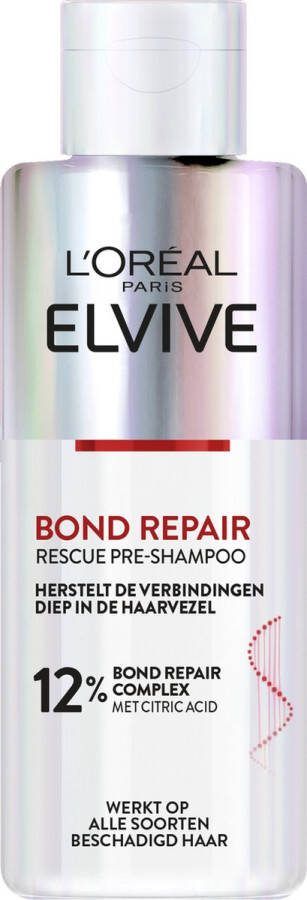 L Oréal Paris L'Oréal Paris Elvive Bond Repair Pre Shampoo Voor beschadigd haar 200ml