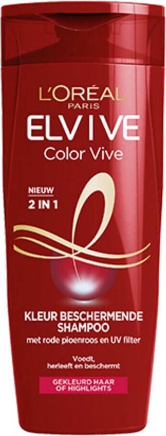 L Oréal Paris L'Oréal Paris Elvive Color Vive 2-in-1 Kleurbeschermende Shampoo & Conditioner Gekleurd Haar 250ml