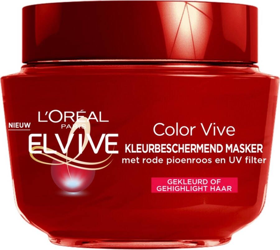 L Oréal Paris L'Oréal Paris Elvive Color Vive Kleurbeschermend Haarmasker Gekleurd Haar 300ml
