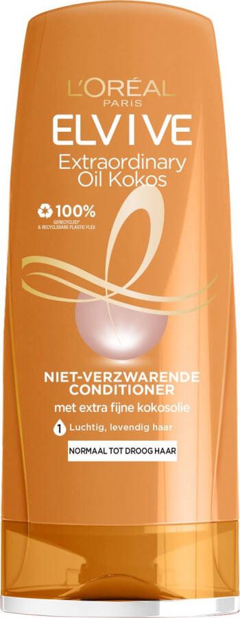 L Oréal Paris L'Oréal Paris Elvive Extraordinary Oil Fijne Kokosolie Conditioner 200ml 6 stuks voordeelverpakking