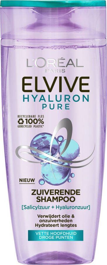 L Oréal Paris L'Oréal Paris Elvive Hyaluron Pure Zuiverende Shampoo 250ml