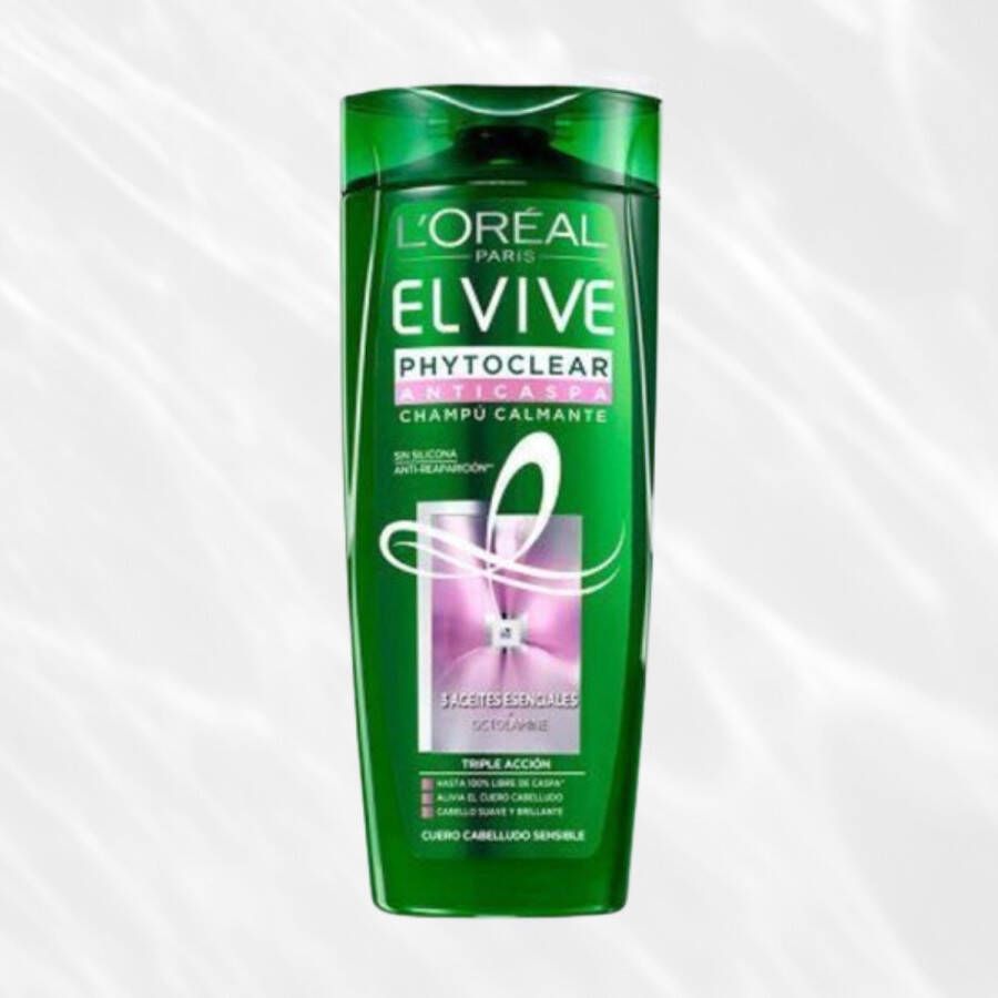 L Oréal Paris L'Oréal Paris Elvive Phytoclear Anti-Roos Shampoo Voor Gevoelige Huid 400 ml