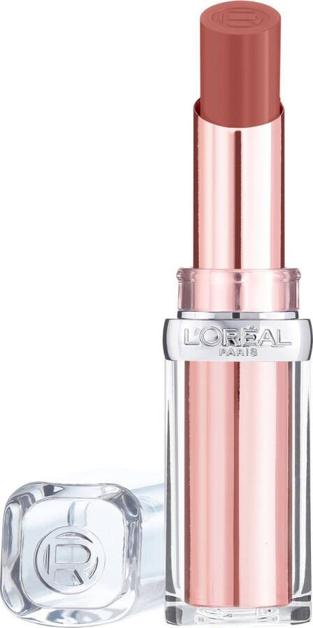 L Oréal Paris L'Oréal Paris Glow Paradise Balm-In-Lipstick Verzorgende Lippenstift met Glanzende Finish met Granaatappelextract en Squalaan 191 Nude Heaven Nude