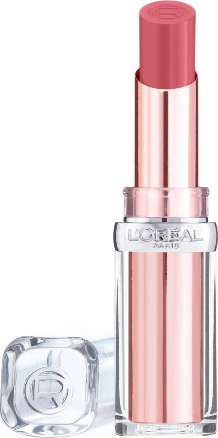 L Oréal Paris L'Oréal Paris Glow Paradise Balm-In-Lipstick Verzorgende Lippenstift met Glanzende Finish met Granaatappelextract en Squalaan 193 Rose Mirage Roze 3 8gr