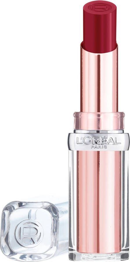 L Oréal Paris L'Oréal Paris Glow Paradise Balm-In-Lipstick Verzorgende Lippenstift met Glanzende Finish met Granaatappelextract en Squalaan -353 Mulberry Ecstatic Roze 3.8gr