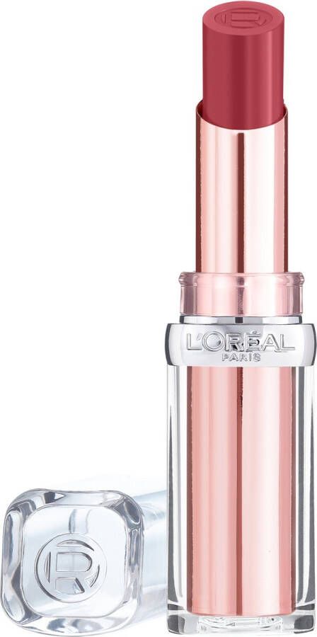 L Oréal Paris L'Oréal Paris Glow Paradise Balm-In-Lipstick Verzorgende Lippenstift met Glanzende Finish met Granaatappelextract en Squalaan 906 Blush Fantasy Roze 3.8gr