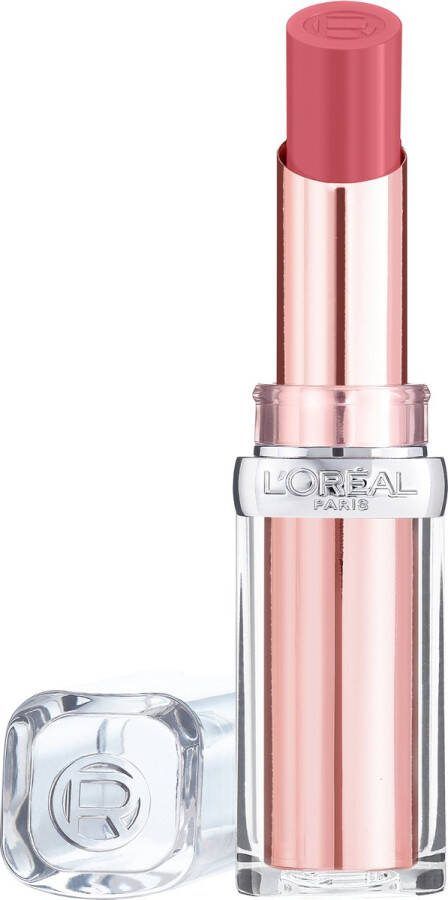 L Oréal Paris L'Oréal Paris Glow Paradise Balm-In-Lipstick Verzorgende Lippenstift met Glanzende Finish met Granaatappelextract en Squalaan 193 Rose Mirage Roze 3 8gr