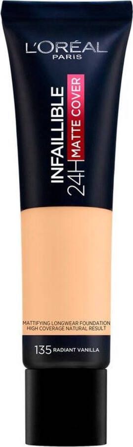 L Oréal Paris L'oréal Paris Infaillible 24h Matte Cover Foundation #135-radiant Vanilla 30 Ml