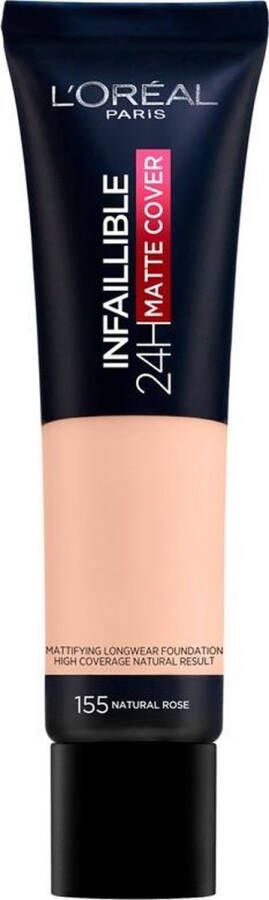 L Oréal Paris L'oréal Paris Infaillible 24h Matte Cover Foundation #155-natural Rose 30 Ml