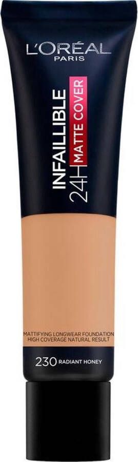 L Oréal Paris L'oréal Paris Infaillible 24h Matte Cover Foundation #230-radiant Honey 30 Ml