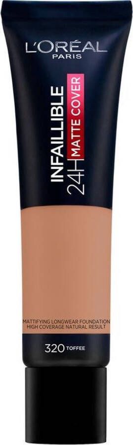 L Oréal Paris L'oréal Paris Infaillible 24h Matte Cover Foundation #320-toffee 30 Ml