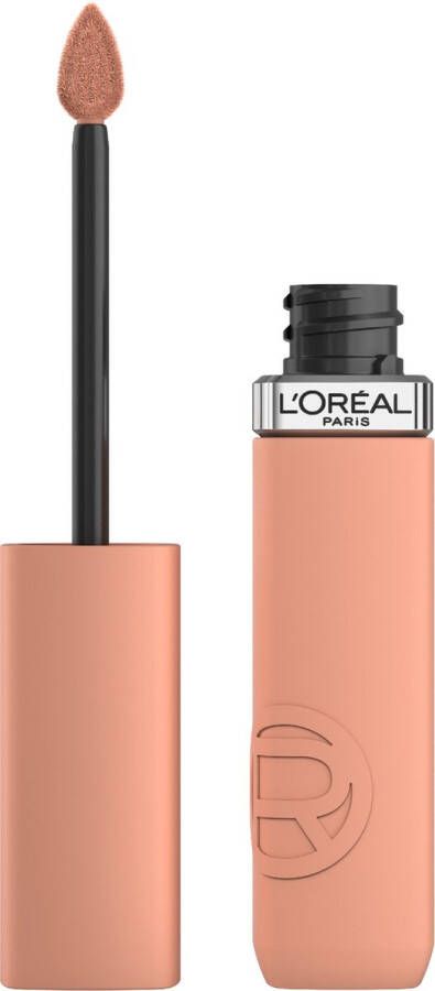 L Oréal Paris L'Oréal Paris Infaillible Matte Resistance lippenstift – Langhoudende Vloeibare Lipstick met een matte finish Verrijkt met Hyaluronzuur 100 Fairytale Ending 5ml