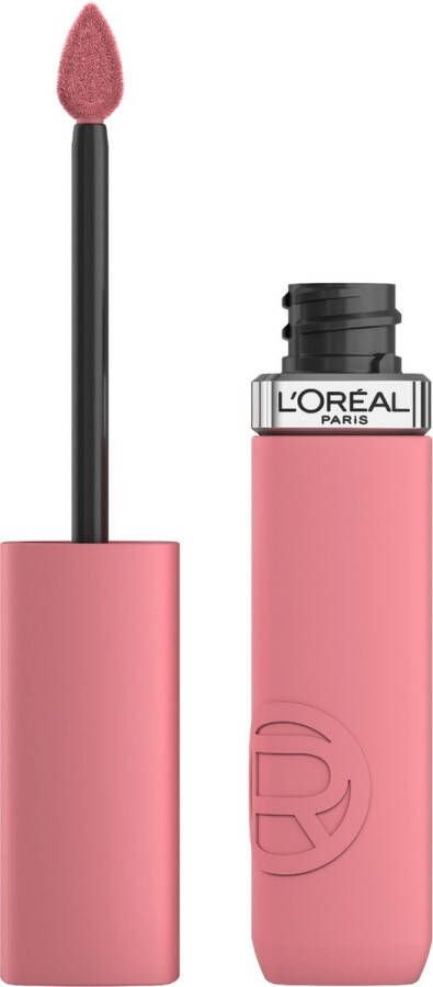L Oréal Paris L'Oréal Paris Infaillible Matte Resistance lippenstift – Langhoudende Vloeibare Lipstick met een matte finish Verrijkt met Hyaluronzuur 200 Lipstick & Chill 5ml