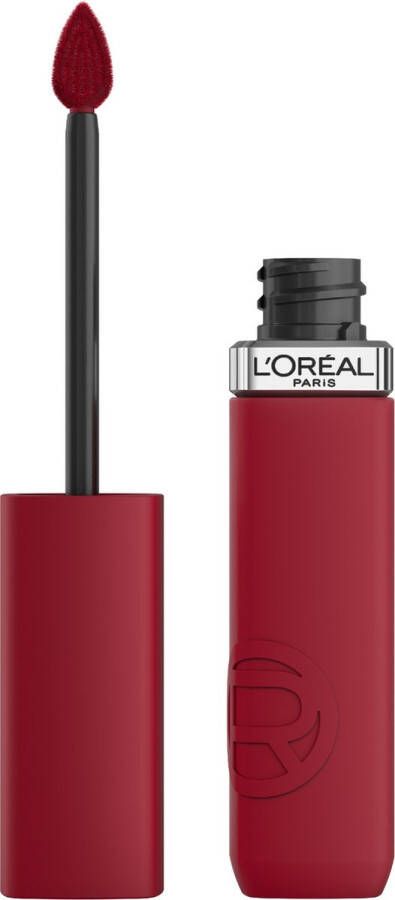 L Oréal Paris L'Oréal Paris Infaillible Matte Resistance lippenstift – Langhoudende Vloeibare Lipstick met een matte finish Verrijkt met Hyaluronzuur 420 Le Rouge Paris 5ml