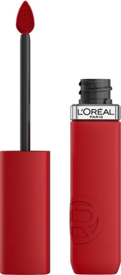 L Oréal Paris L'Oréal Paris Infaillible Matte Resistance lippenstift – Langhoudende Vloeibare Lipstick met een matte finish Verrijkt met Hyaluronzuur 430 A-Lister 5ml