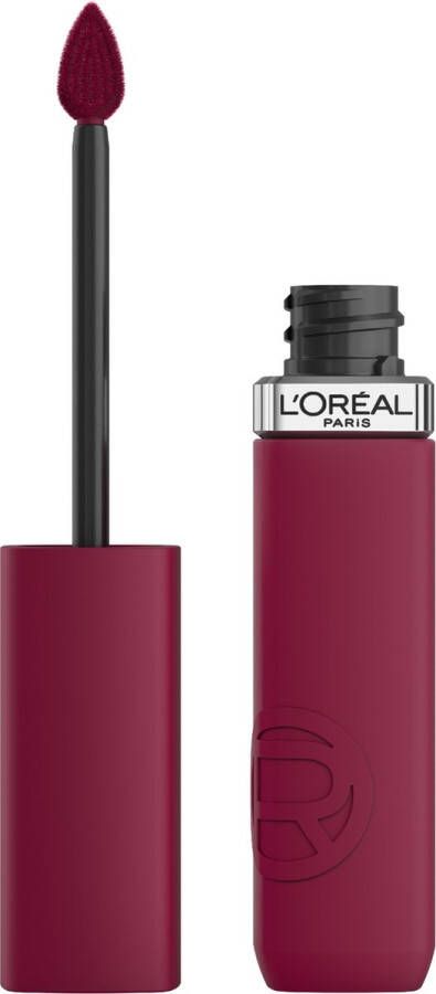 L Oréal Paris L'Oréal Paris Infaillible Matte Resistance lippenstift – Langhoudende Vloeibare Lipstick met een matte finish Verrijkt met Hyaluronzuur 560 Pay Day 5ml