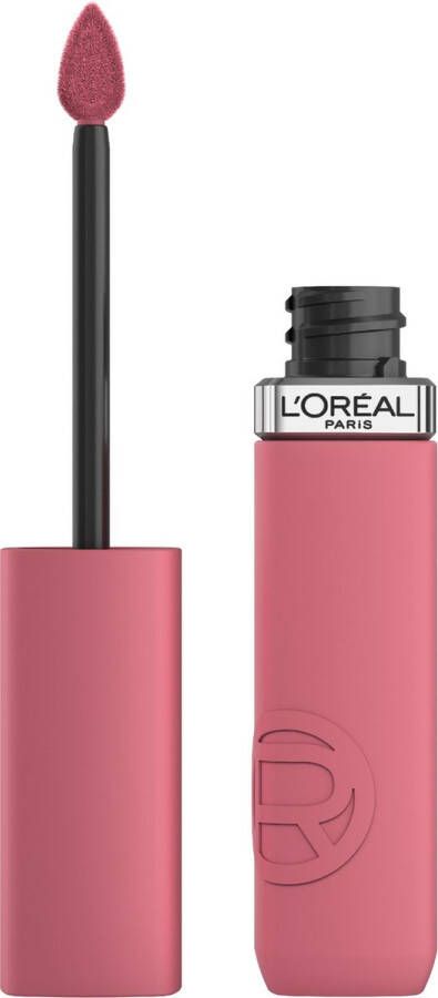 L Oréal Paris L'Oréal Paris Infaillible Matte Resistance lippenstift – Langhoudende Vloeibare Lipstick met een matte finish Verrijkt met Hyaluronzuur – Vegan – 240 Road Tripping – 5ml