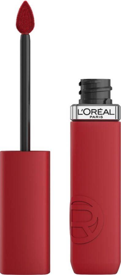 L Oréal Paris L'Oréal Paris Infaillible Matte Resistance lippenstift – Langhoudende Vloeibare Lipstick met een matte finish Verrijkt met Hyaluronzuur 425 Afterwork Drinks Vegan 5ml